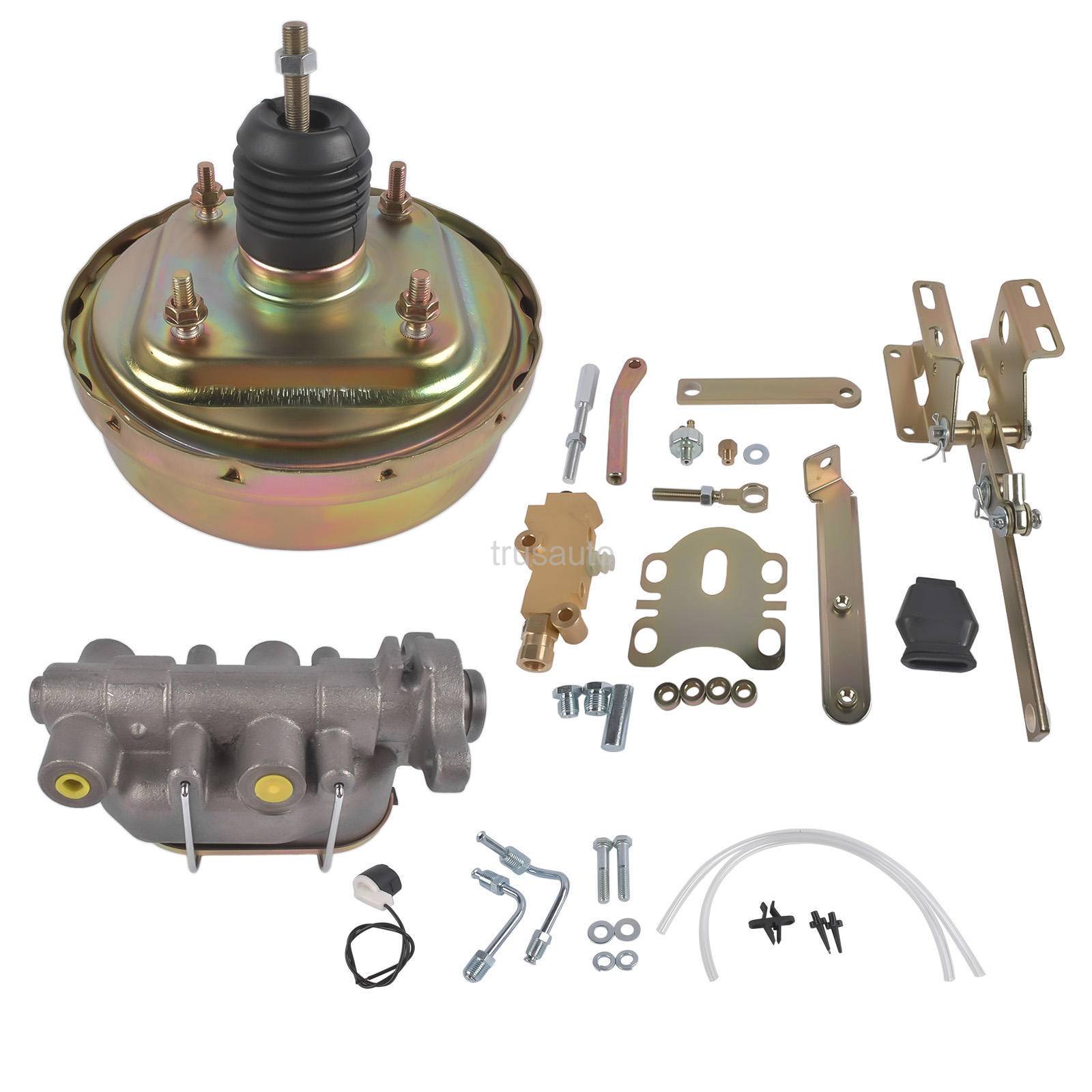 6164tbpv2, Power Brake Booster Conversion Kit, Adjustable Brake Clevis Rod, Brake Booster Mounting Bracket, Disc Drum Proportioning Valve