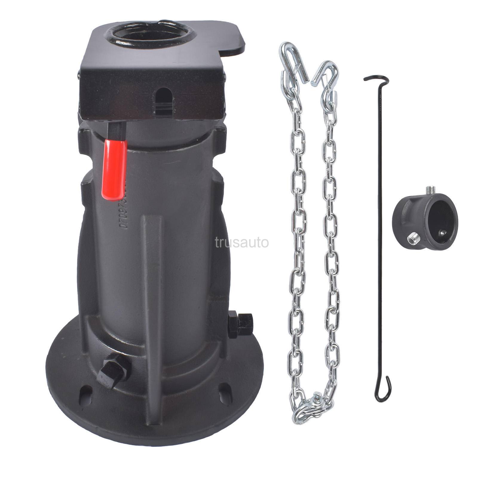 20000 lbs 5th Wheel to Gooseneck Adapter Height 12"-16"