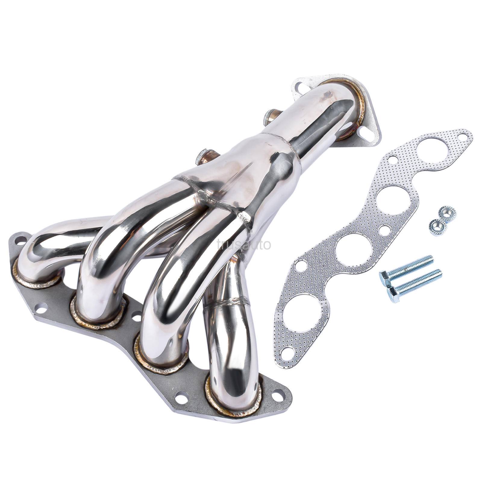 Fit for 01-05 Honda Civic, Made of High Quality T304 Stainless Steel Material, Stainless Manifold