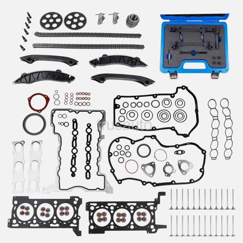 68483379AA, 68147431AA, 68148429AA, 68147489AA, 68147413AA, 68147485AA. 51046000, 10205300, 10205400, 68147397AA, 68147398AA, 68147399AA, 68147401AA, 68147402AA, 68147403AA, 10205310, 10205320, 10205410, 10205420, H84808-00, H84808-10, H84808-20, H84809-00, H84809-10, 68147269AA, 68147265AA, Timing, Chain Kit, Timing Tool, Engine Head Gaskets, Intake Exhuast Valves