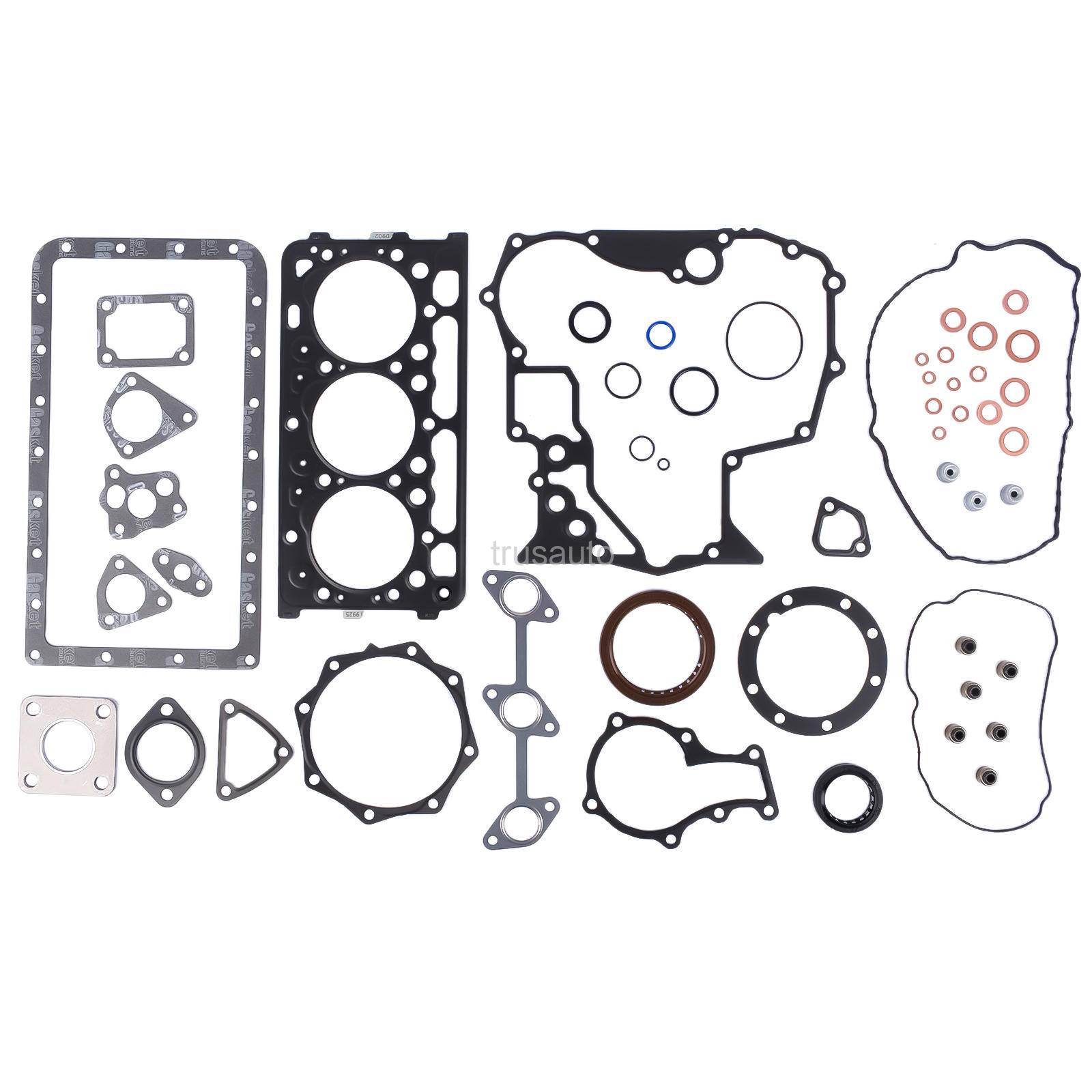 Cylinder Head Gasket Set, H1G90-03040, 1G962-03040, 1G962-03045, 1G962-03046, 1G962-03042, H1G9003040, 1G96203040, 1G96203045, 1G96203046, 1G96203042