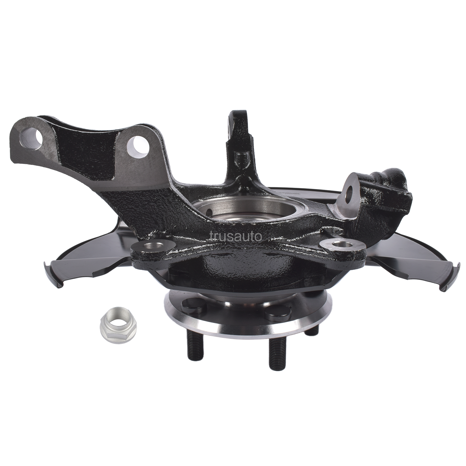 44300SJCA01, 44600SJC305, 45255SJCA00, 51211SJCA01, 686370, 686-370, Steering Knuckle, Front Right Steering Knuckle + Hub Bearing Assembly