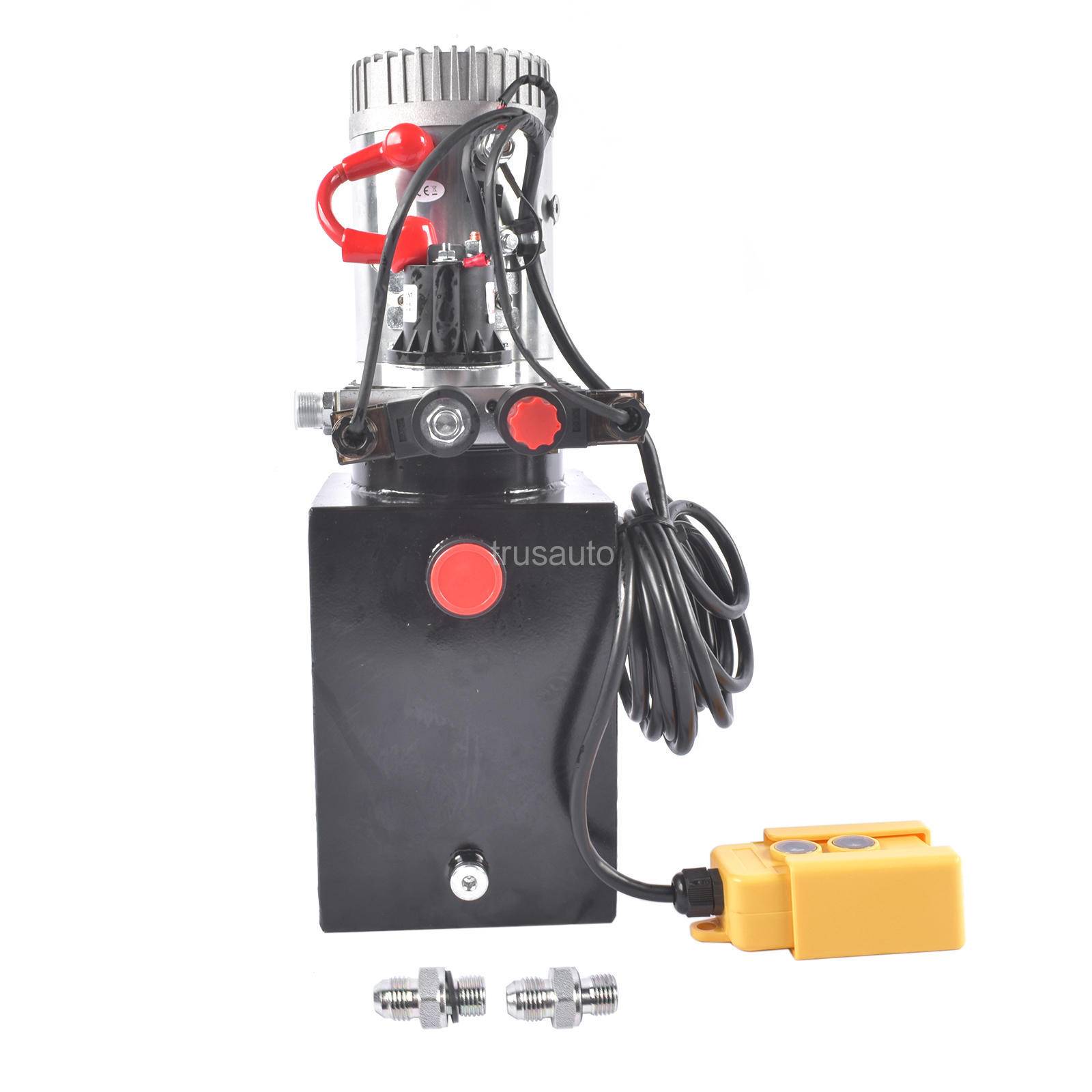 Hydraulic Pump 6 Quart ；Double Acting ；Hydraulic Pump DC 12V(2.1HP)