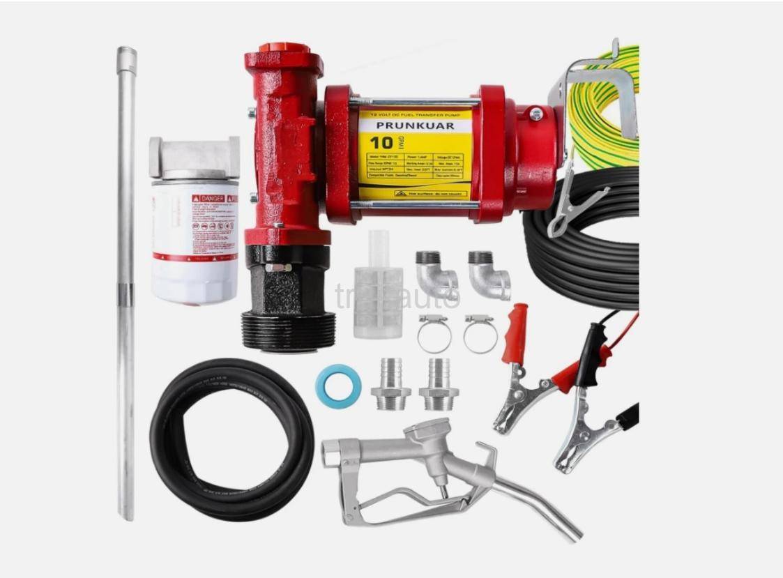 12V DC 10 GPM Fuel Transfer Pump