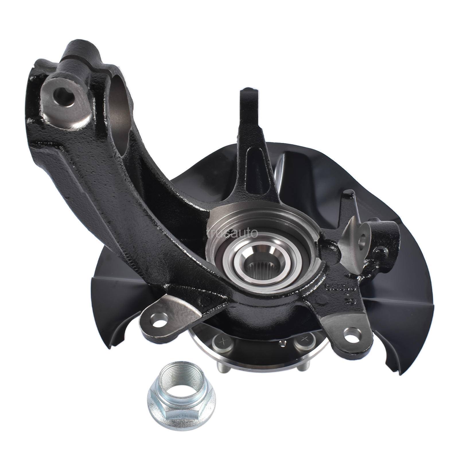 51211-TET-H00, 51211TETH00, 44600-TGG-A00, 44600TGGA00, Steering Knuckle Assembly, Steering Knuckle & Wheel Bearing Hub Assembly, Front Right Passenger Side