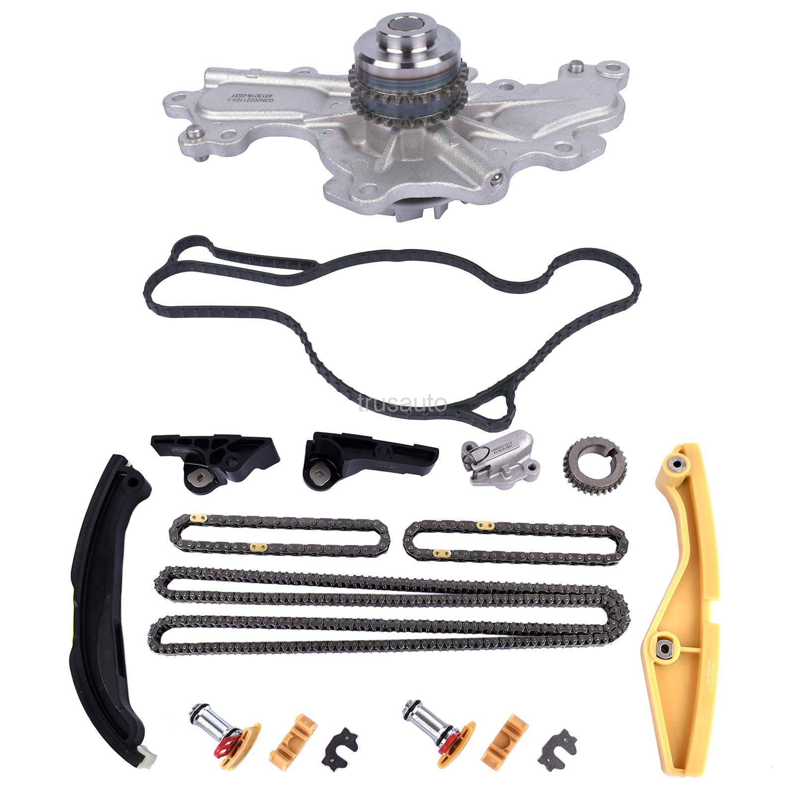 AW6348, 125-3310, PW518, AT4Z8501B, AT4Z8501CA, DG1Z8501A, BL3Z-6268-A, AT4Z-6268-A, AT4Z-6306-A, JL3Z-6L266-A, AT4Z-6K254-A, AT4Z-6B274-A, BL3Z-6K255-A, AT4Z-6K297-A, AT4Z-6K297-B, AT4Z-6K297-D, Water pump chain set