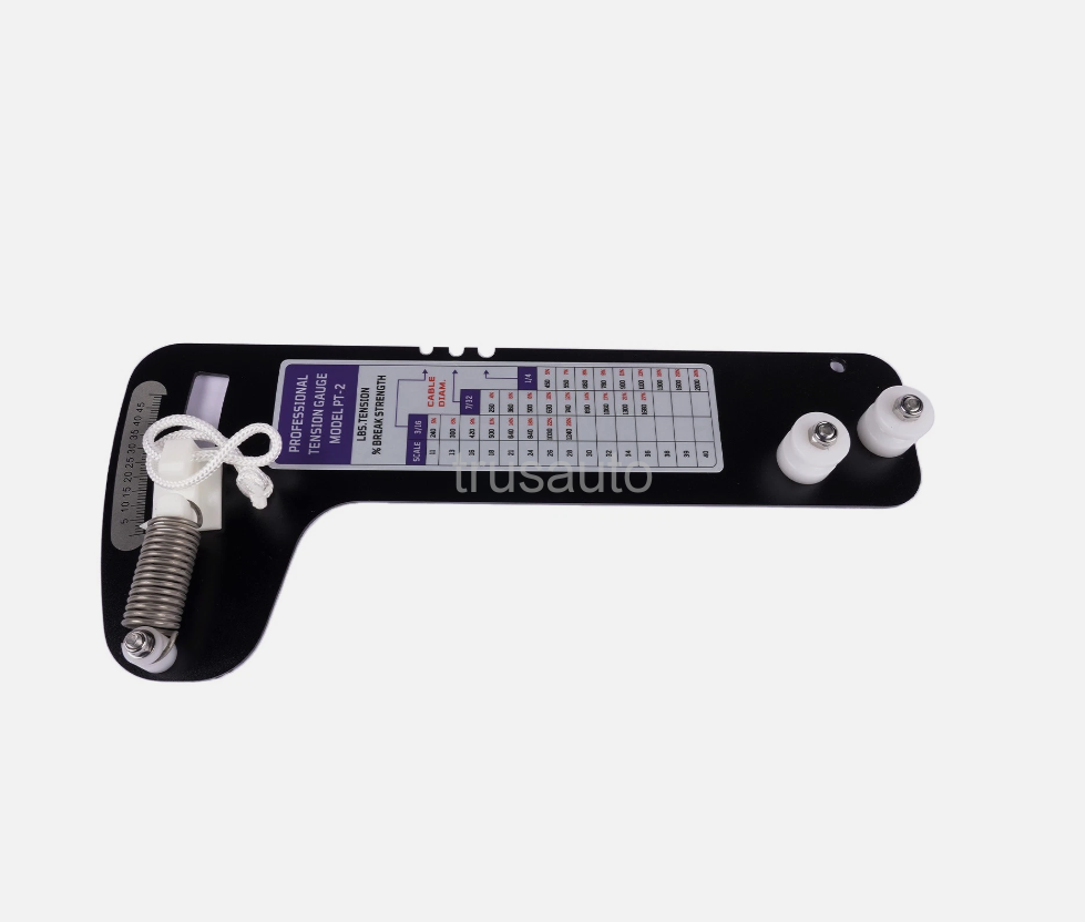 PT-2, PT-2M, PT2, PT2M, Tension Gauge, Rigging Tension Gauge, Sailboat Rigging Tension Gauge Tool, for 3/16 in, 7/32 in, and 1/4 in Wire Rope, 2000 lbs Accurate Rigging Tool