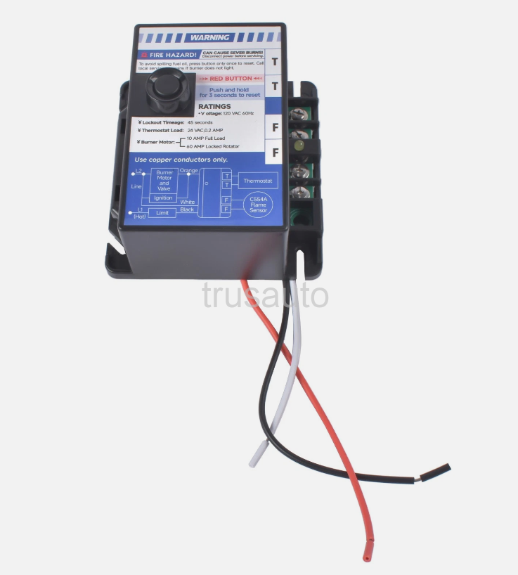 R8184G4009, R8184G1138, R8184G1427, R8184G4025, 48245, 1147017, 668-401, Burner Control