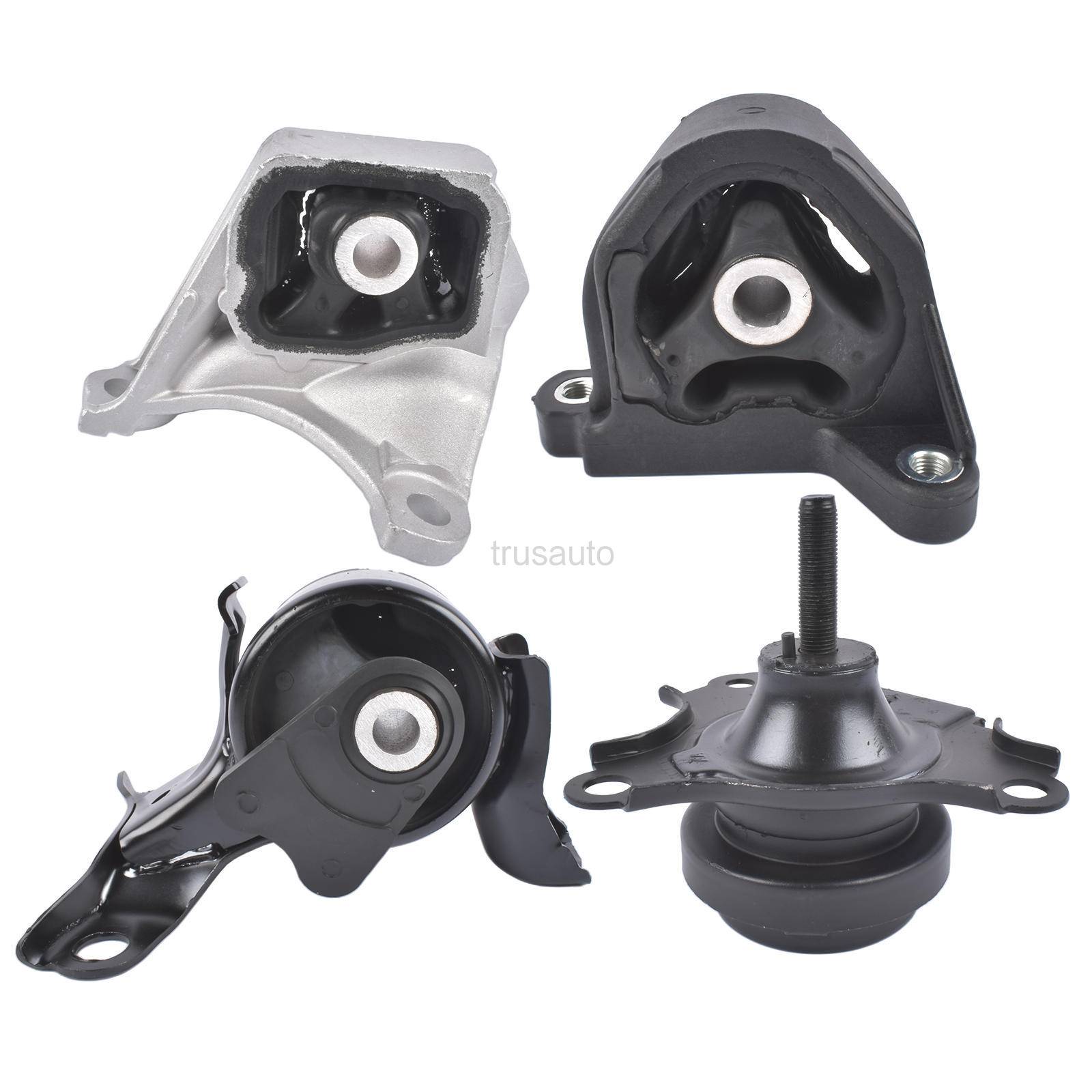 EM9413, EM9396, EM9433, 50840-S7C-000, 50810-S7C-003, 50810-S7C-981, 50805-S6M-J01, 50805-S9A-013, 50840-SCV-A01, 50805-SCV-A01, 50821-S5B-003, 50805-S7C-013, Engine Mount Kit, For Honda Civic L4 2.0L Hatchback Manual Trans 2002-2005