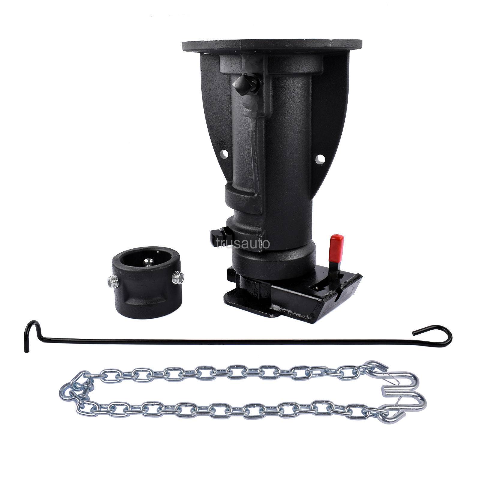 C5G1216, Gooseneck Coupler Adapter, Wheel to Gooseneck Adapter, with Safety Chain