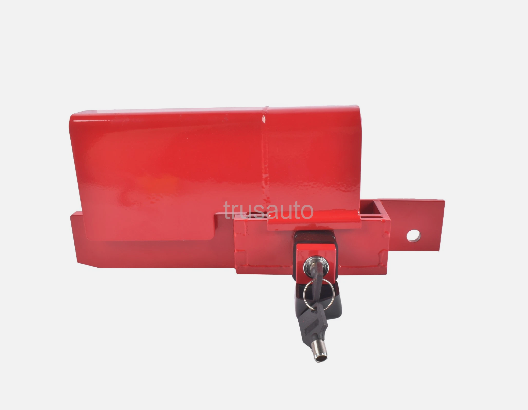 Heavy Duty Rolling Door Lock Fits handles up to 5" high and 1.25” thick