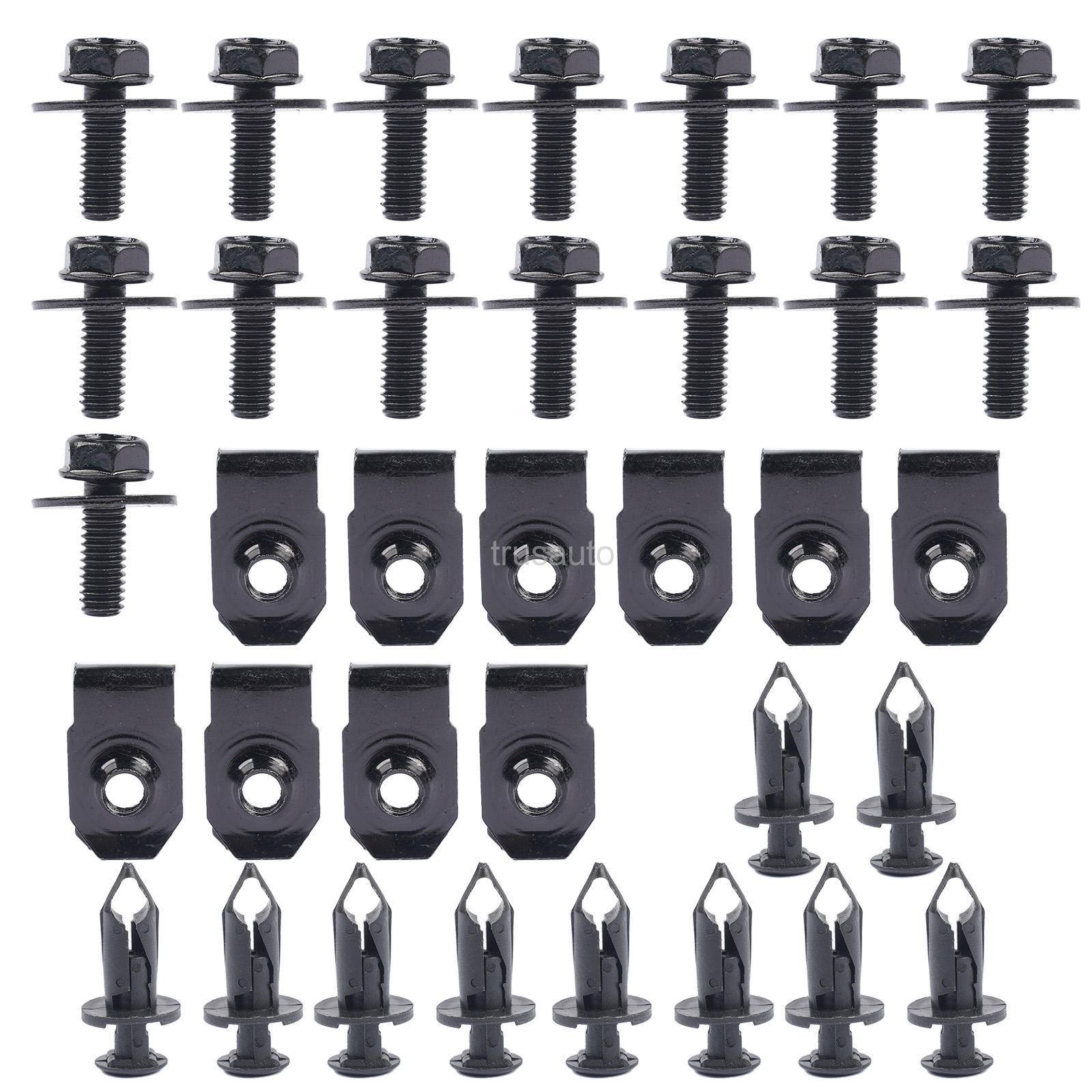 Fender Liner Push Retainer Fastener Rivet Clips