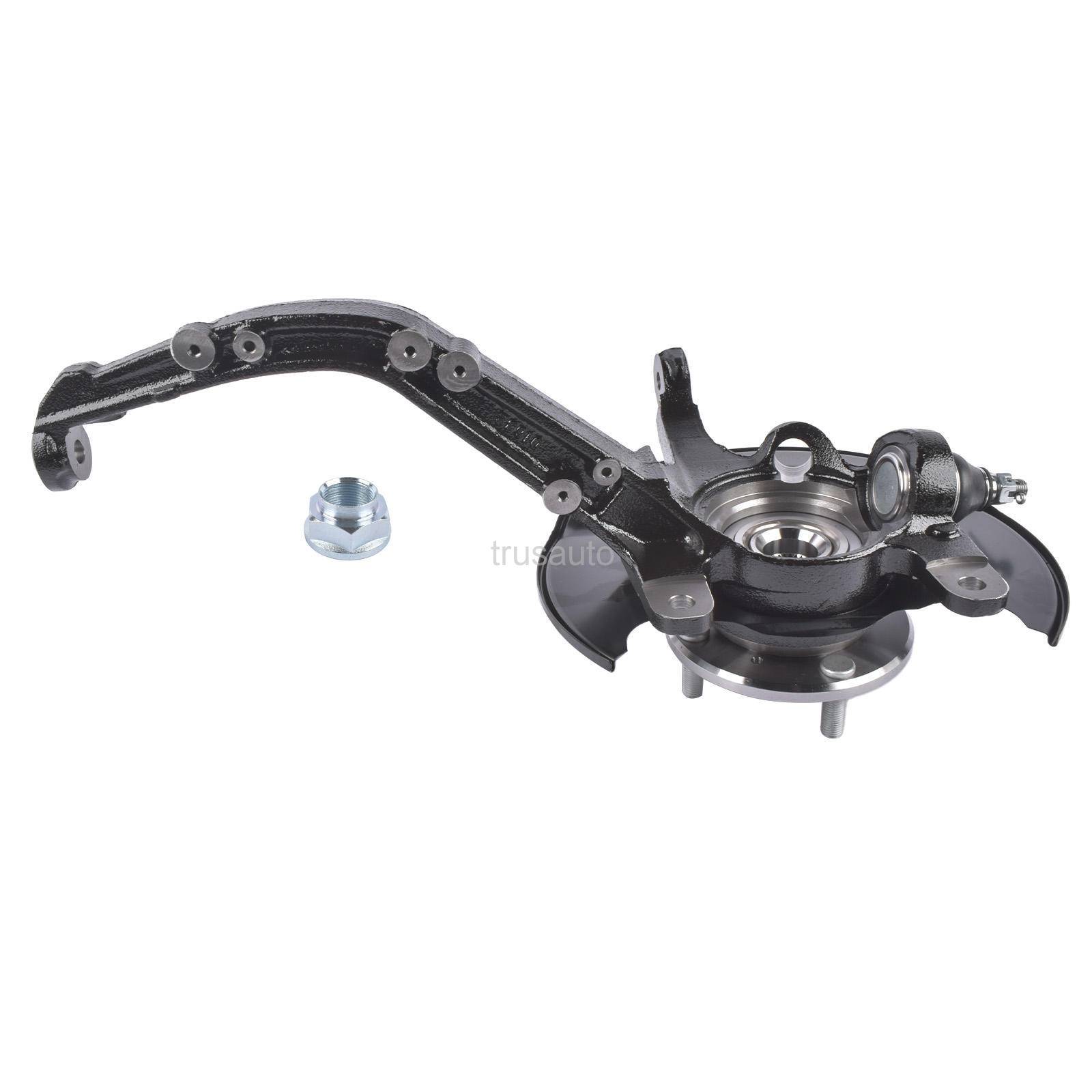 51210-S4K-A00, 45255-SS0-000, 44600-S84-A00, 51210S4KA00, 45255SS0000, 44600S84A00, Front Right Steering Knuckle Assembly, Steering Knuckle & Hub Bearing Assy, Steering Knuckle & Wheel Bearing Hub Assembly