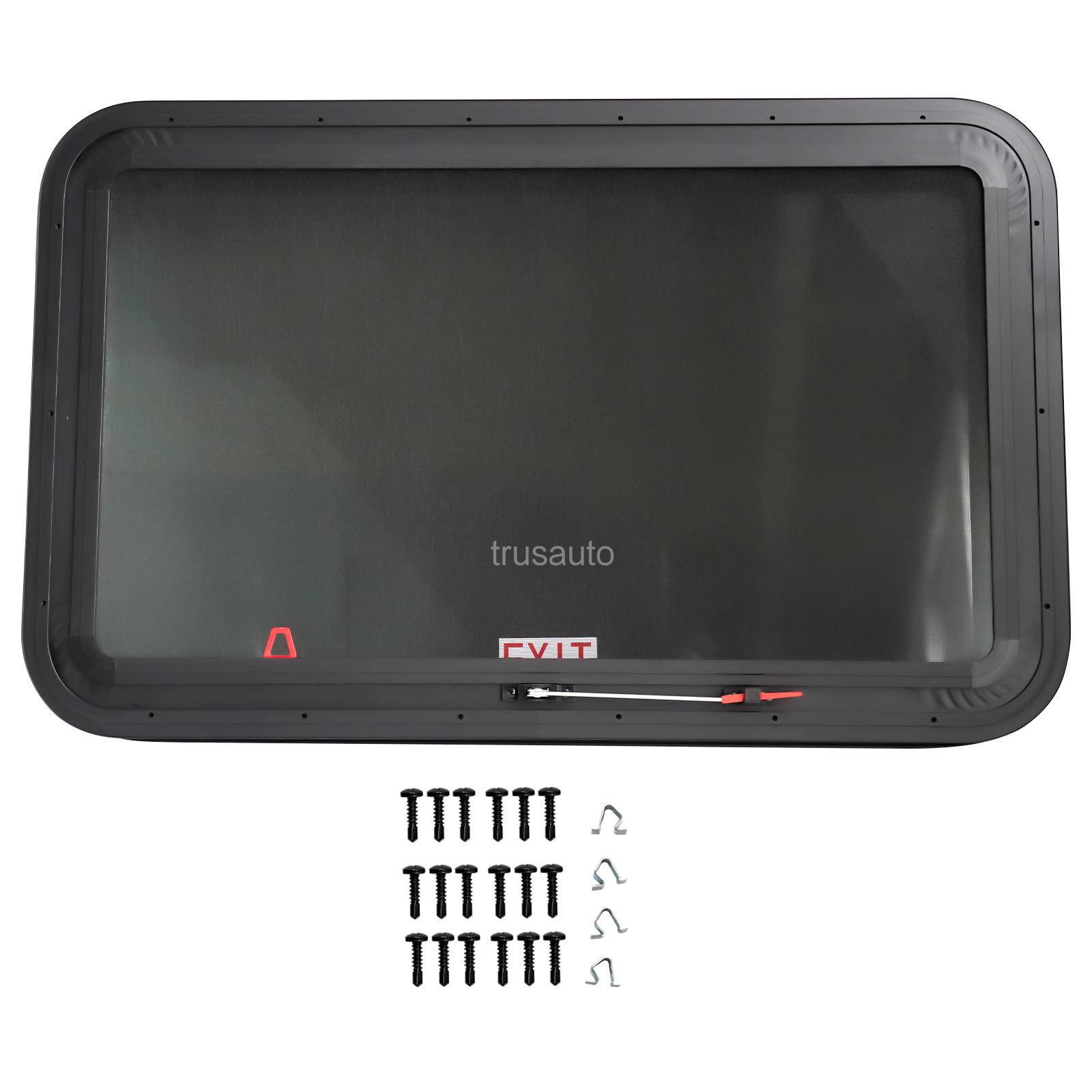36" W X 22" H RV Exit Window