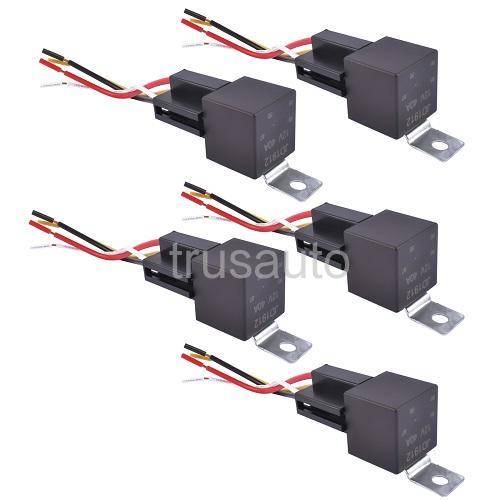 4-Pin 12V 40 Amp Car Relays SPDT