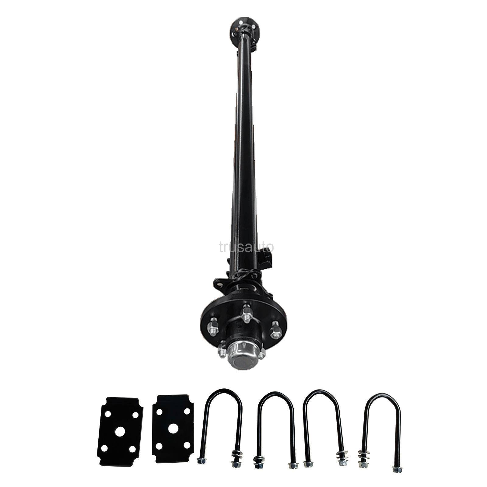 Axle Capacity: 3,500 lbs, 85" Hubface, 70" Spring Center, Bolt Pattern: 5×4.5", 72" Wide Frame