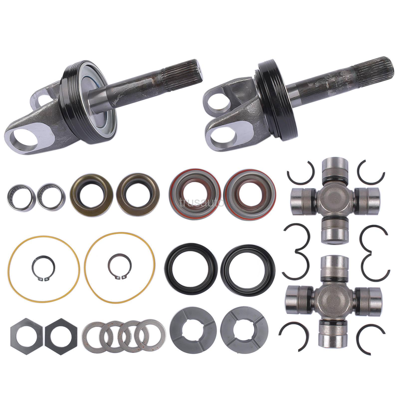 2002692, SPL55-3X, 550759, 50491, 50381, 41784-2, 47766, 701166X, 620142, Front Axle Shaft Seal And Bearing Kit