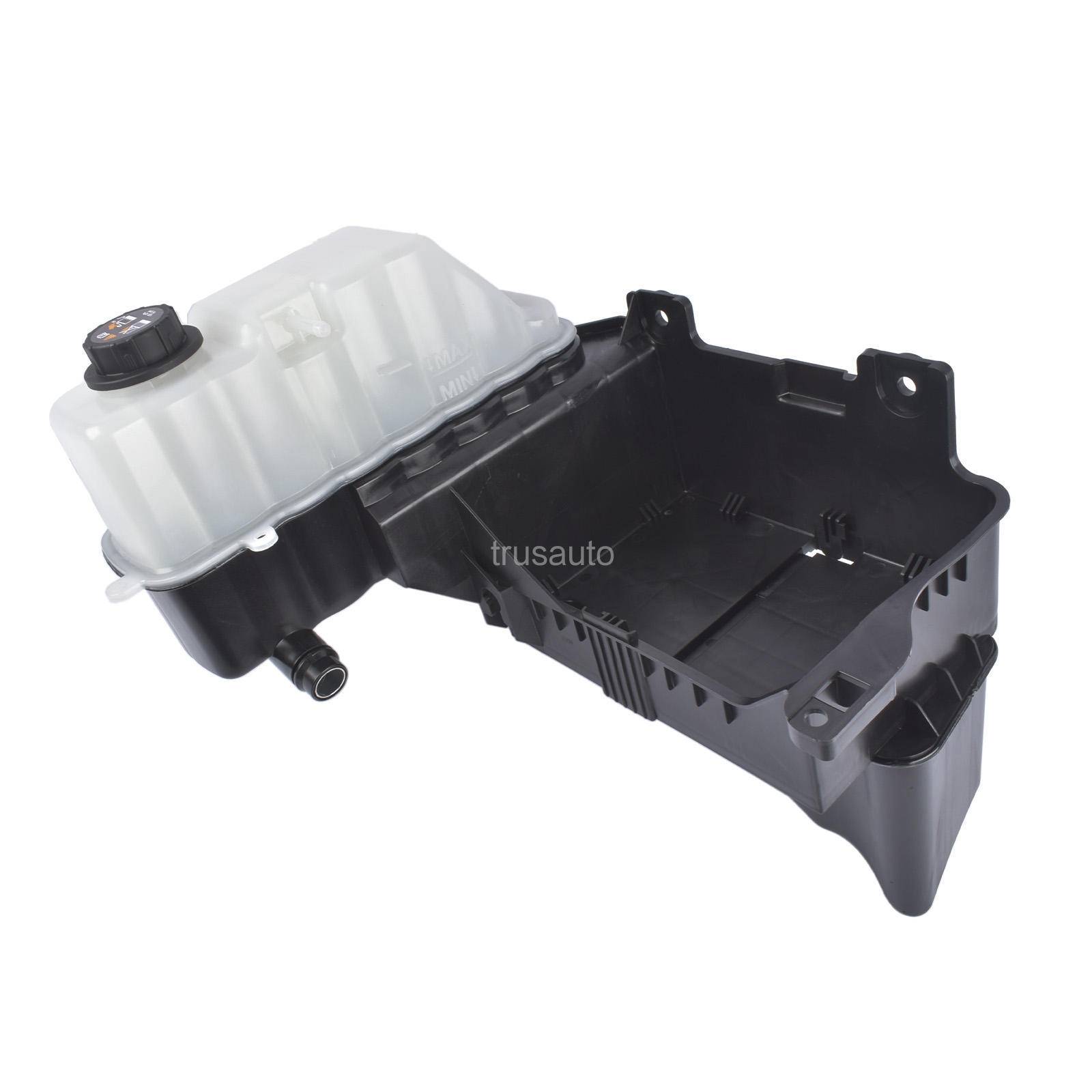 603276, 603-276, 9C3Z8101B, BC3Z8A080B, BC3Z8A080G, BC3Z8A080H, Engine Coolant Reservoir Tank, Coolant Expansion Tank, for Ford F-250 F-350 F-450 F-550 2011-2016