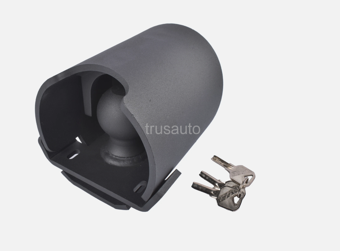Trailer Hitch, Trailer Hitch Lock, Trailer Coupler Lock, Fits 2-5/16" Couplers, with Weatherproof Shield, 2-5/16-Inch