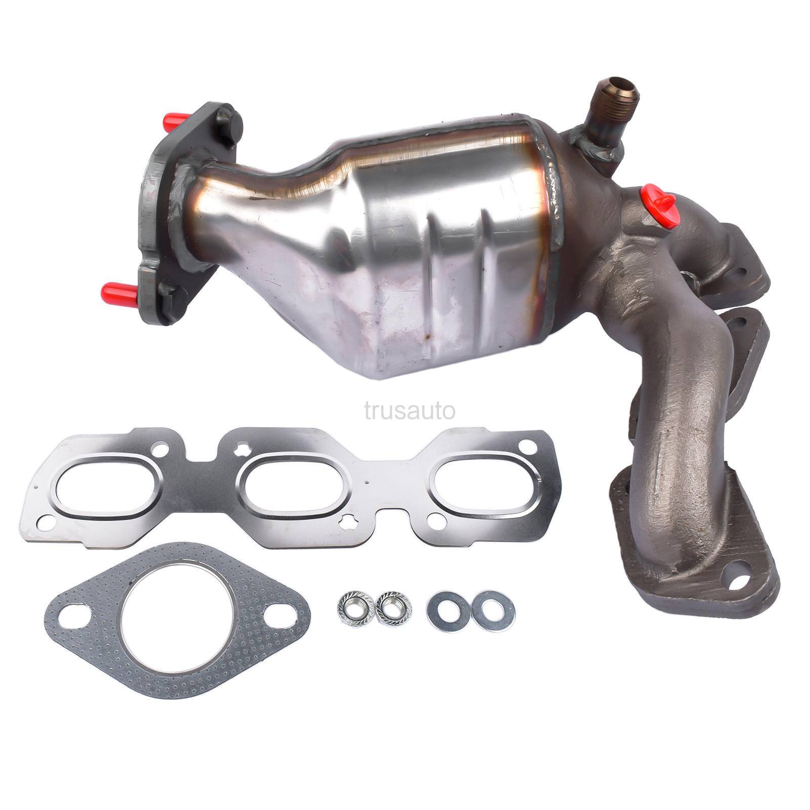 Rear Exhaust Manifold Catalytic Converter, For, 2001-2006 Mazda Tribute 3.0L, For 2001-2007 Ford Escape 3.0L, For 2005-2007 Mercury Mariner 3.0L, 16410, 674-830, 674-831