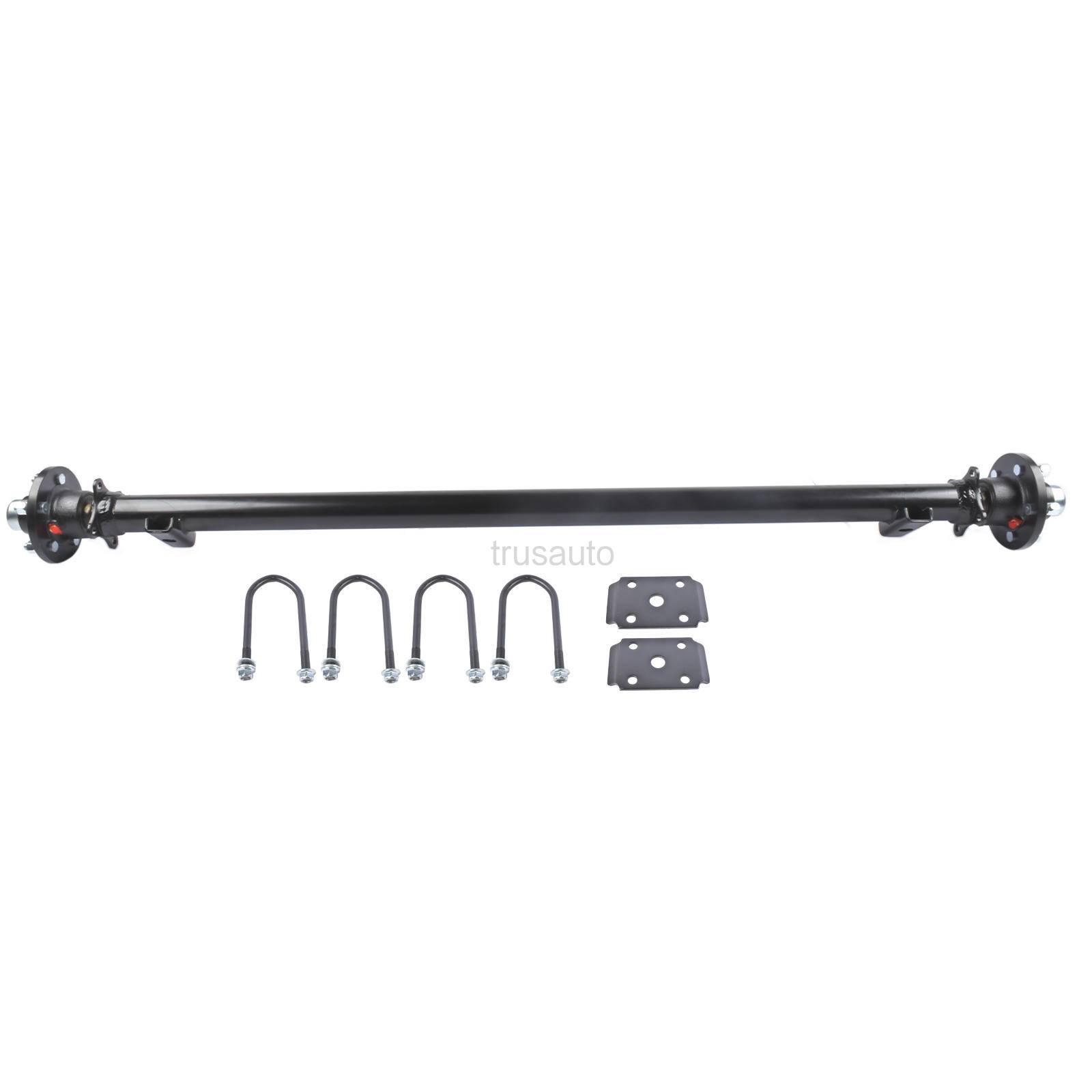 3.5k TK Trailer Axle 5 lug Boat Cargo Dump RV Utility Axle 3500lb