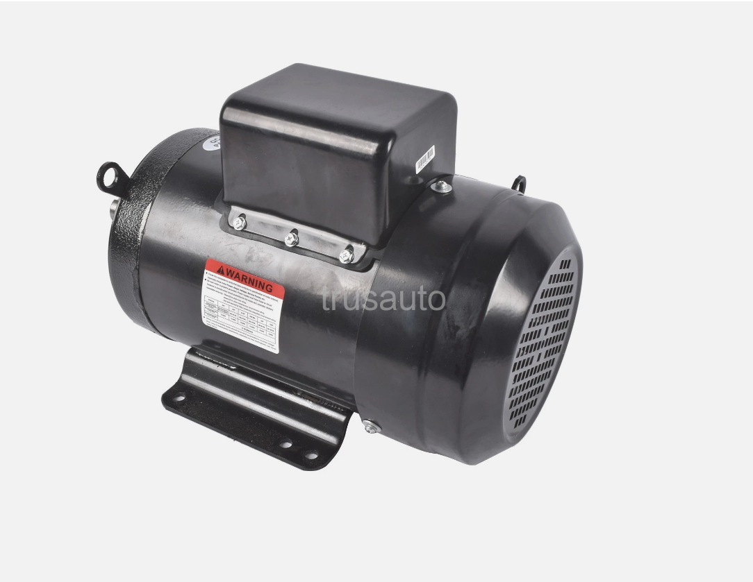 5 HP Farm Duty Single Phase Electric Motor 1800 RPM 184T Frame TEFC 208/230 Volt