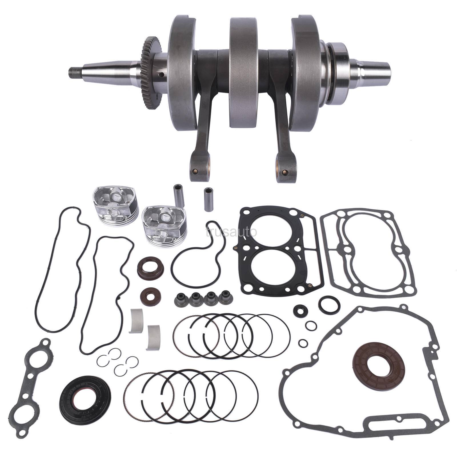 CBK0224, 1204334, 2203068, 2205112, 2202917, 2202920, Engine Rebuild Kit Crankshaft Piston Gasket, for Polaris RZR Ranger Sportsman 800