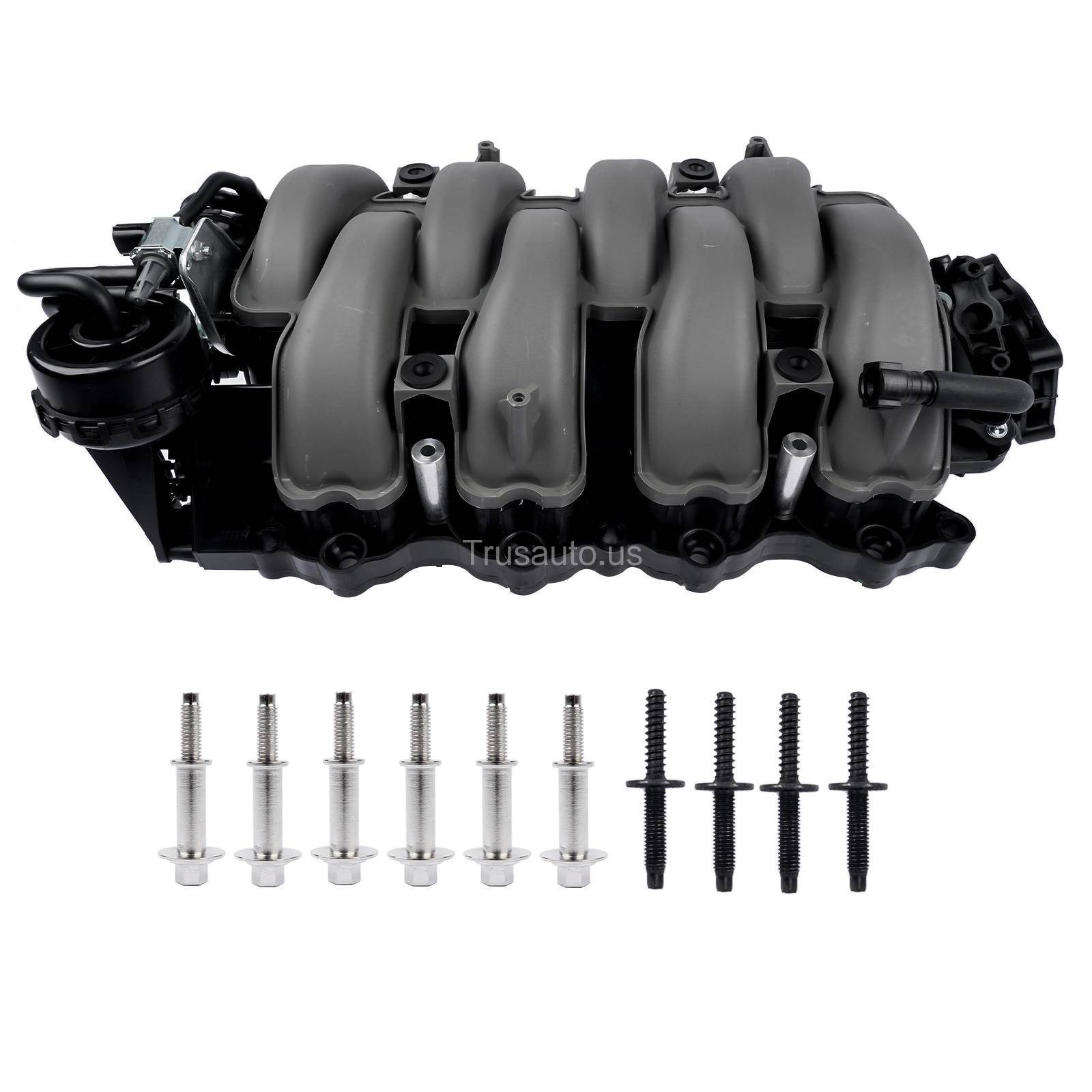 JR3E9S455CC, JL3E-9F991-AA, JR3E9S455DA, JR3E-9S455-DA, JL3E-9FF991-AA, JL3E9FF991AA, JL3Z-9E926-A, JL3Z9E926A, JR3Z9424A, Air Intake Manifold Assy, for Ford Mustang 5.0L V8 engine 2018-2022