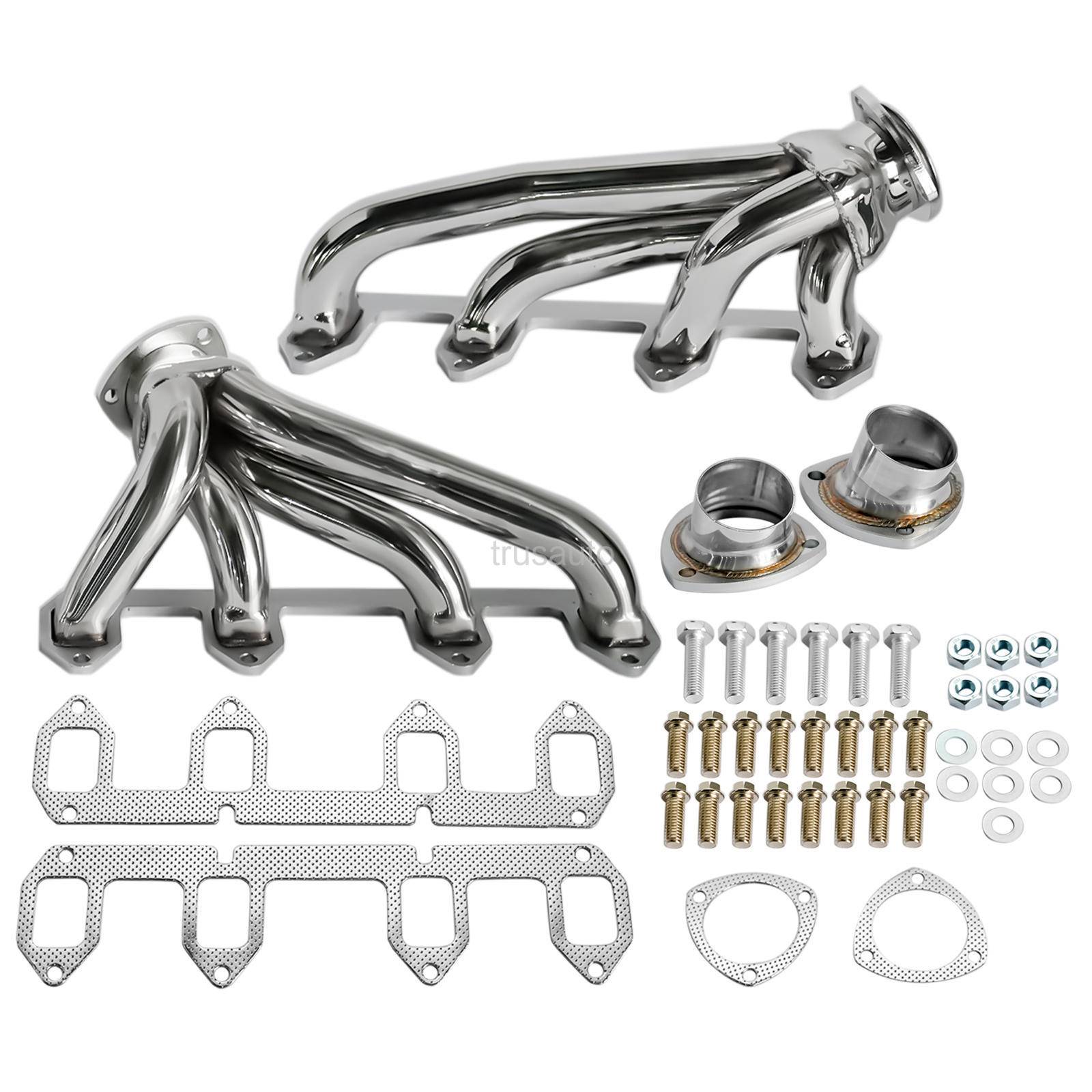for Ford Big Block FE 330/360/390/428, Ford 1967-1975 Big Block FE 330/360/390-428 V8, Stainless Steel Manifold