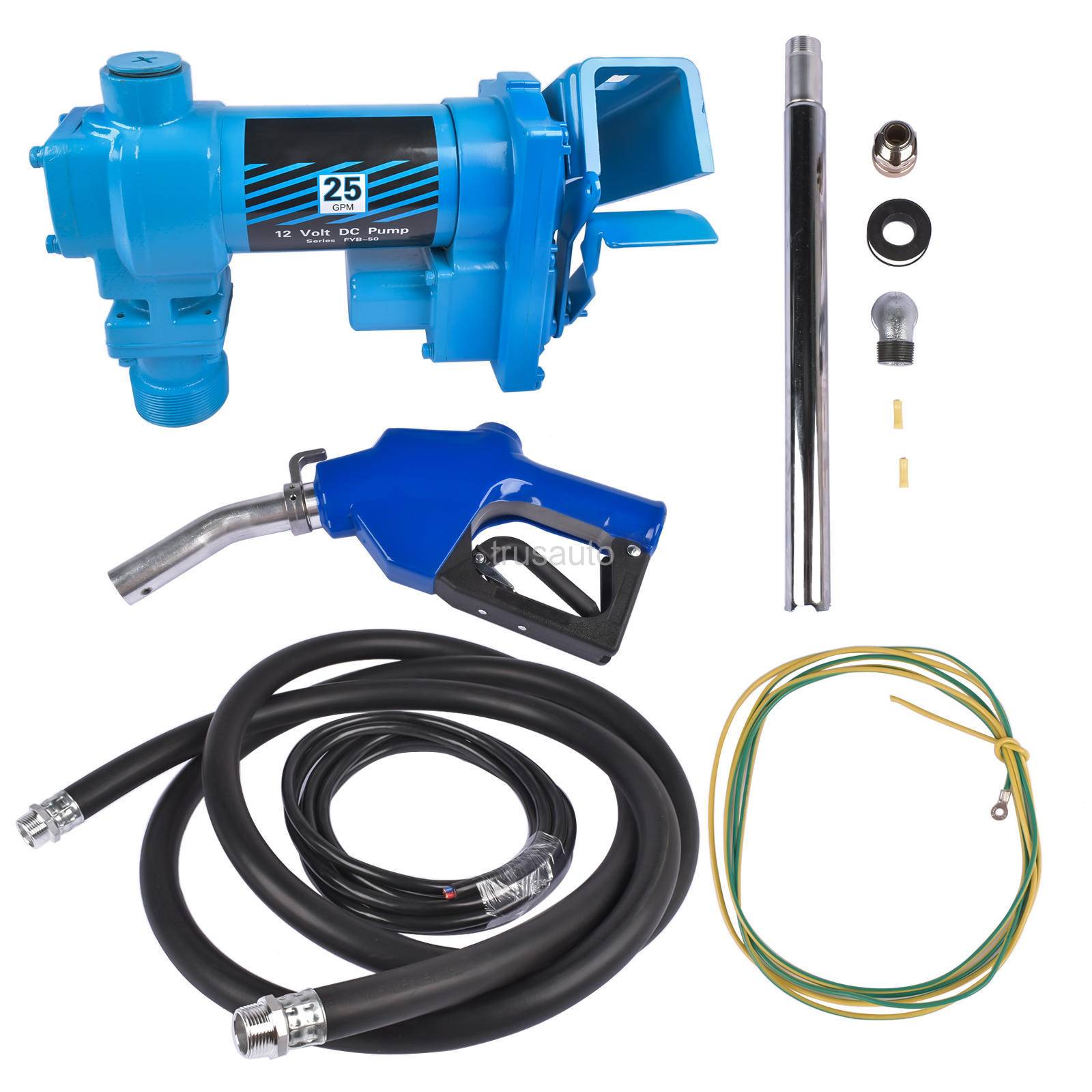 Fuel Transfer Pump 25 GPM 12 Volts