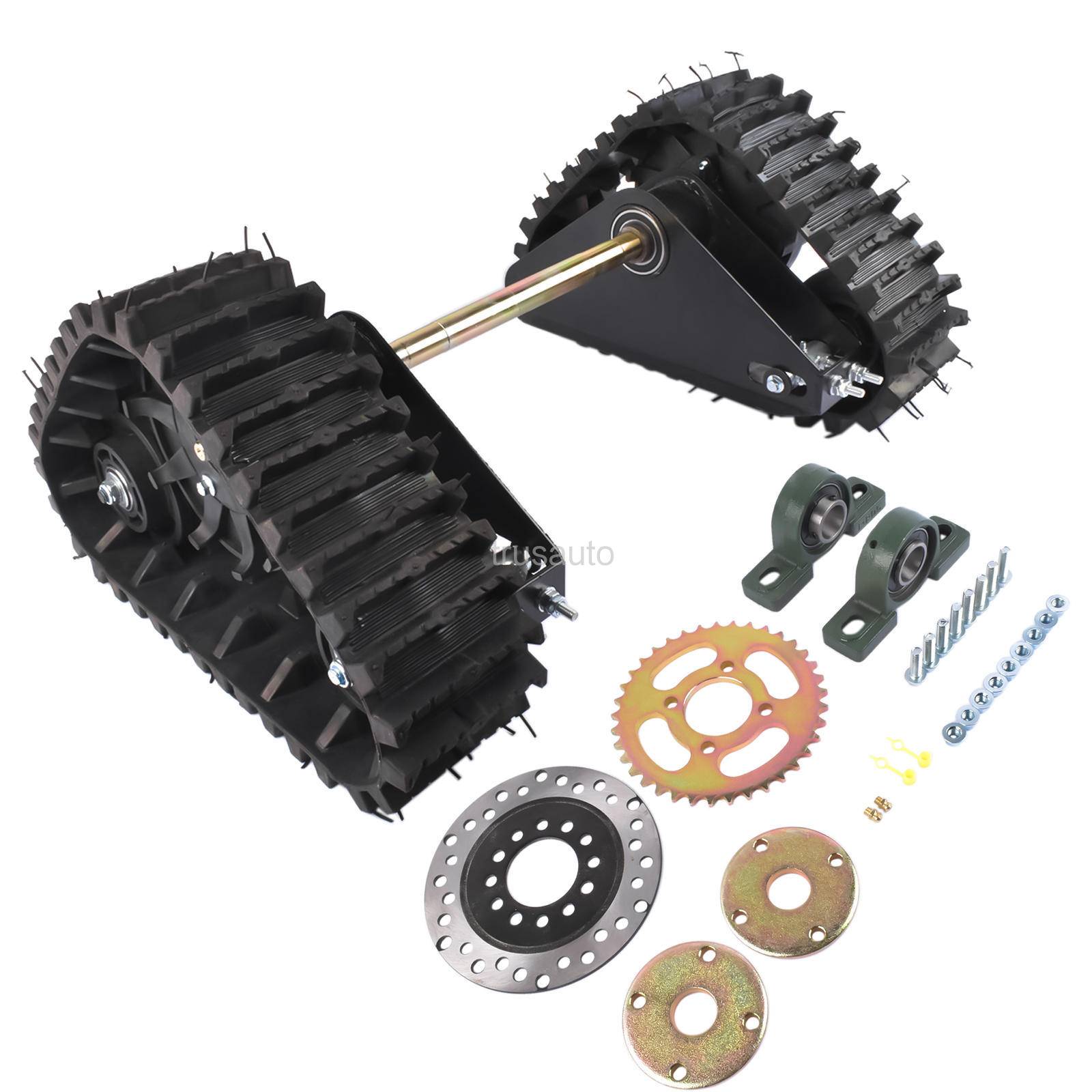 Rear Axle Track Assembly Kit, Gasoline Motor, Snowmobile, Beach Motorcycle, Mountain Motorcycle