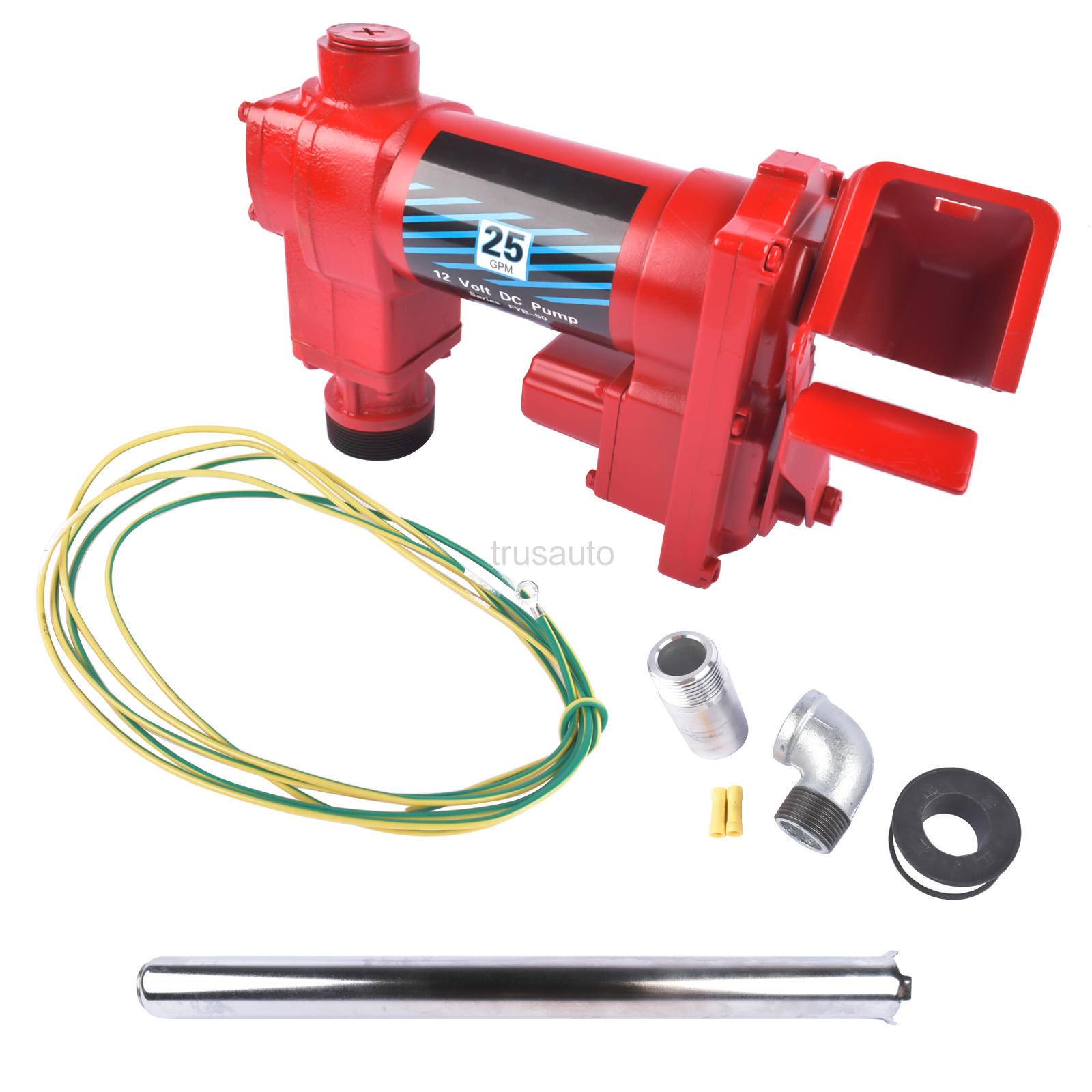 Fuel Transfer Pump 25 GPM 12 Volts