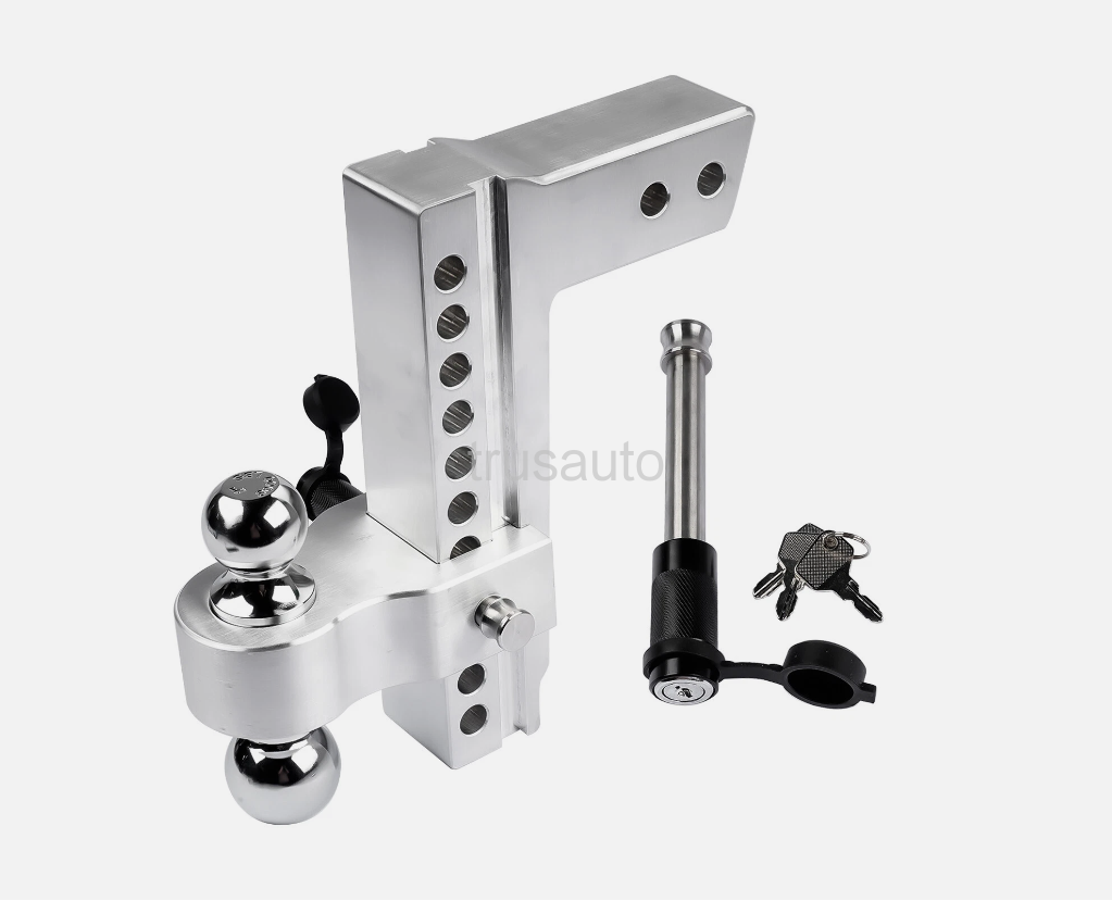 2.5" Receiver 10" Drop/Rise Adjustable Trailer Hitch