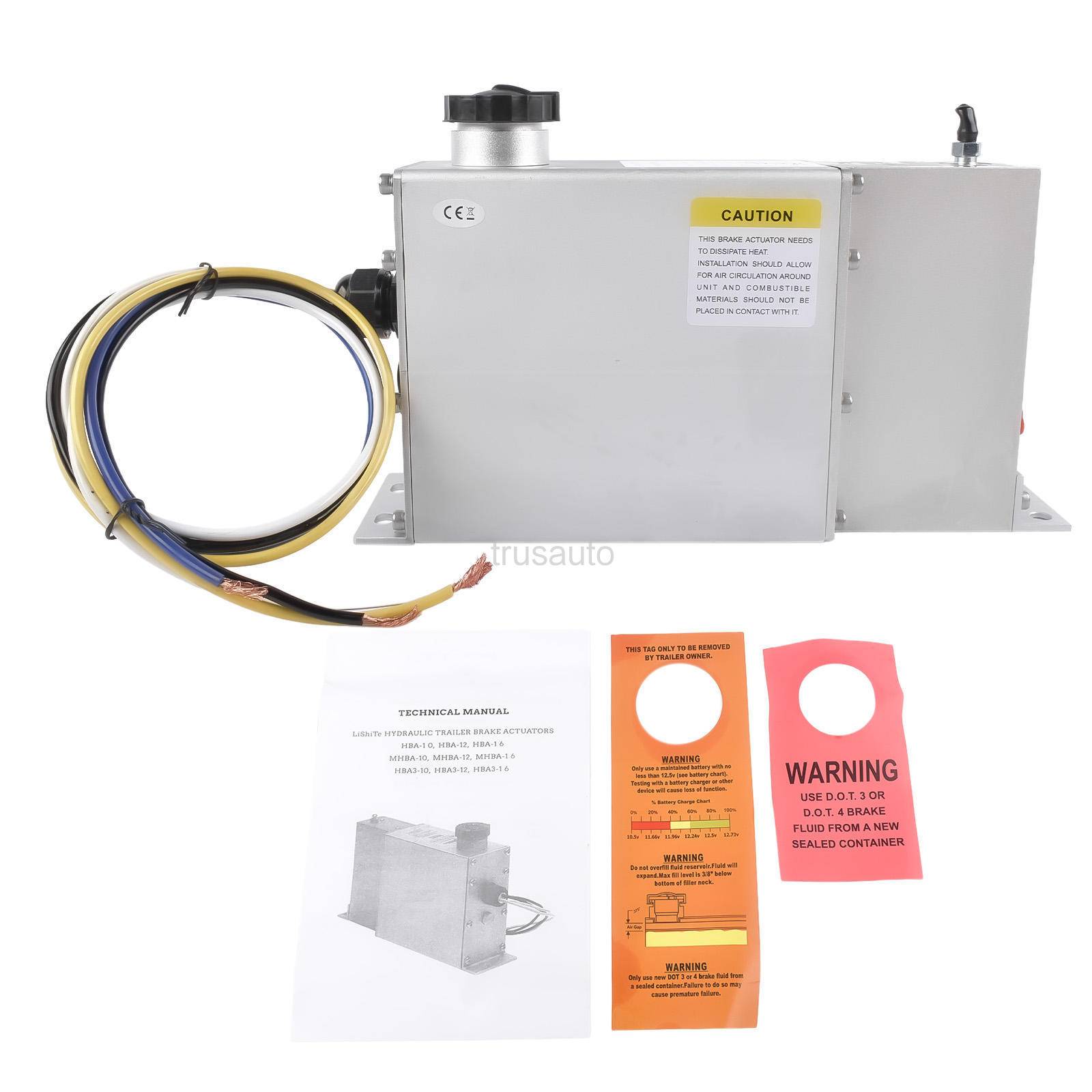 Trailer Brake Controller, Brake Actuator, HBA-16