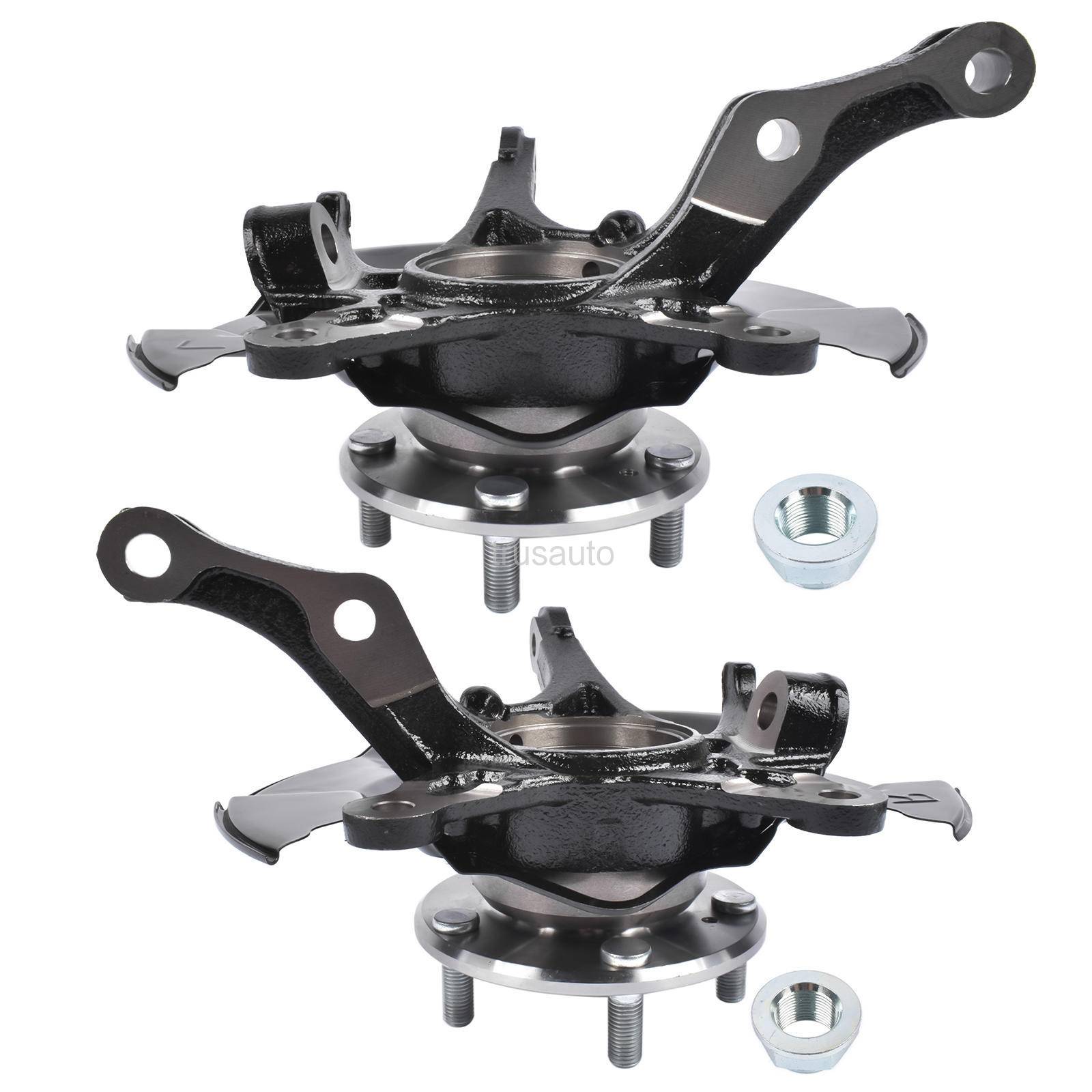 51216-TR3-Y00, LK097, 51211-TR3-Y00, LK098, Steering Knuckle & Hub Bearing Assembly, Steering Knuckle Assembly, Front Driver & Passenger Side, Front, Left, Right, 51211 TR3 Y00, 51211TR3Y00, 51216 TR3 Y00, 51216TR3Y00