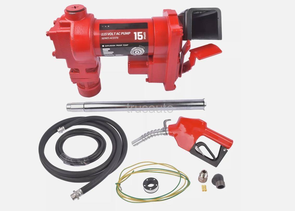115V 15 GPM Fuel Transfer Pump